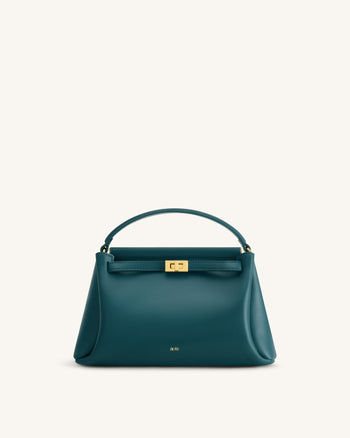 Carmen Top Handle Bag - Teal
