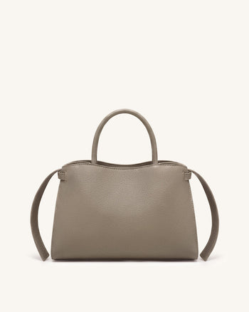 Ella Structured Tote - Taupe