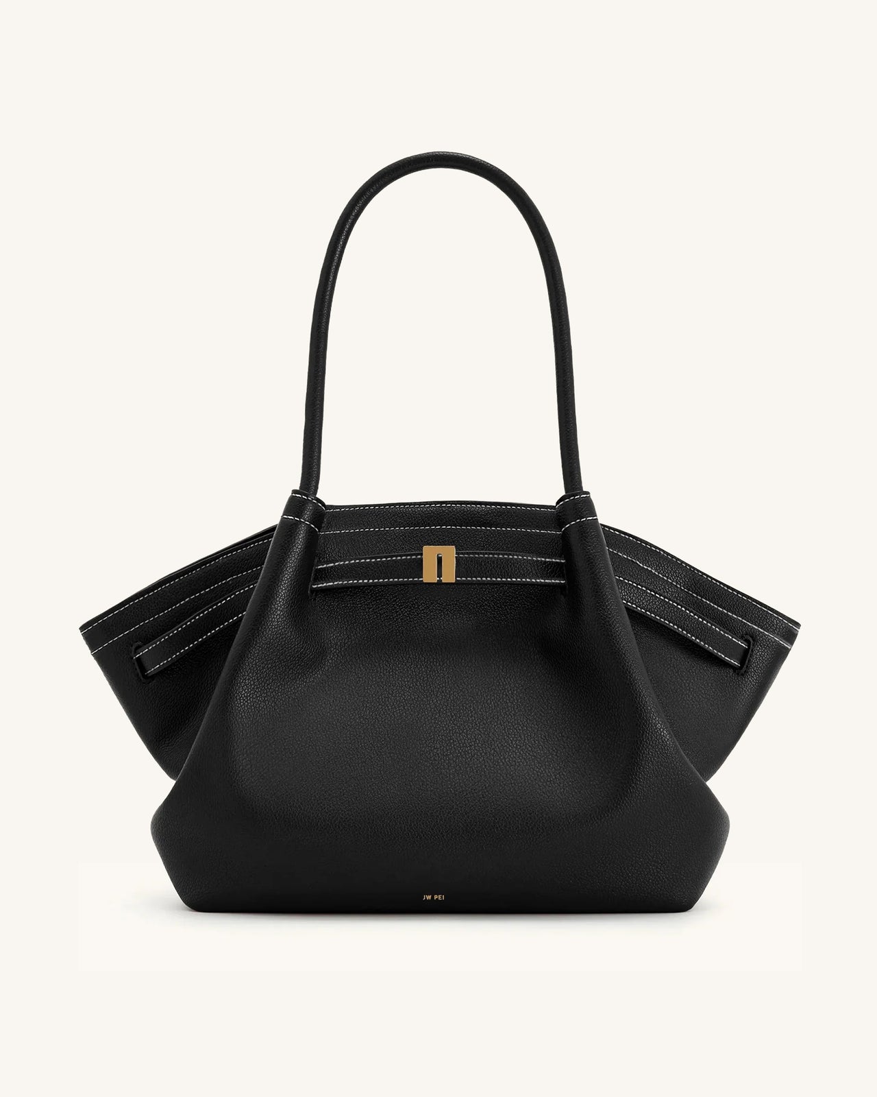 Hana Large Tote Bag - Black