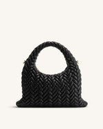 Cora Quilting Handle Bag - Black