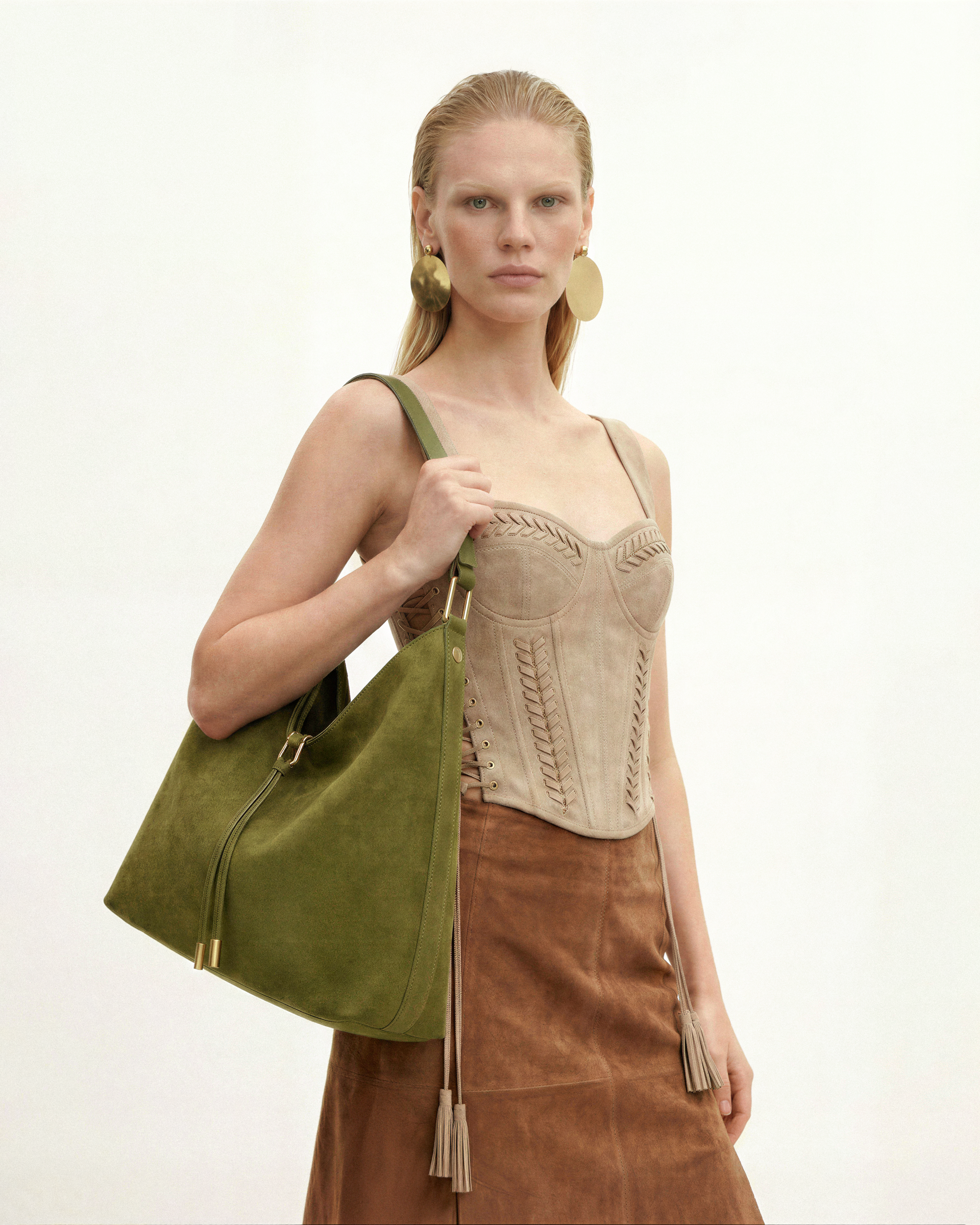 deuxieme classe ARRON SUEDE BAG アーロン DEUXIEME CLASSE - あおい様専用☆Deuxieme Classe ARRON SUEDE BAGの