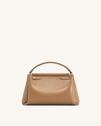 Carmen Top Handle Bag - Brown