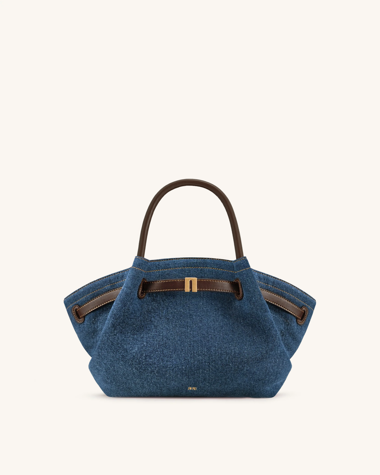 Hana Mini Tote Bag - Blue Denim