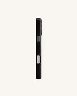 Olive Martini Artificial Crystal Phone Case - Black