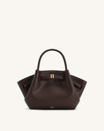 Hana Mini Tote Bag - Dark Brown