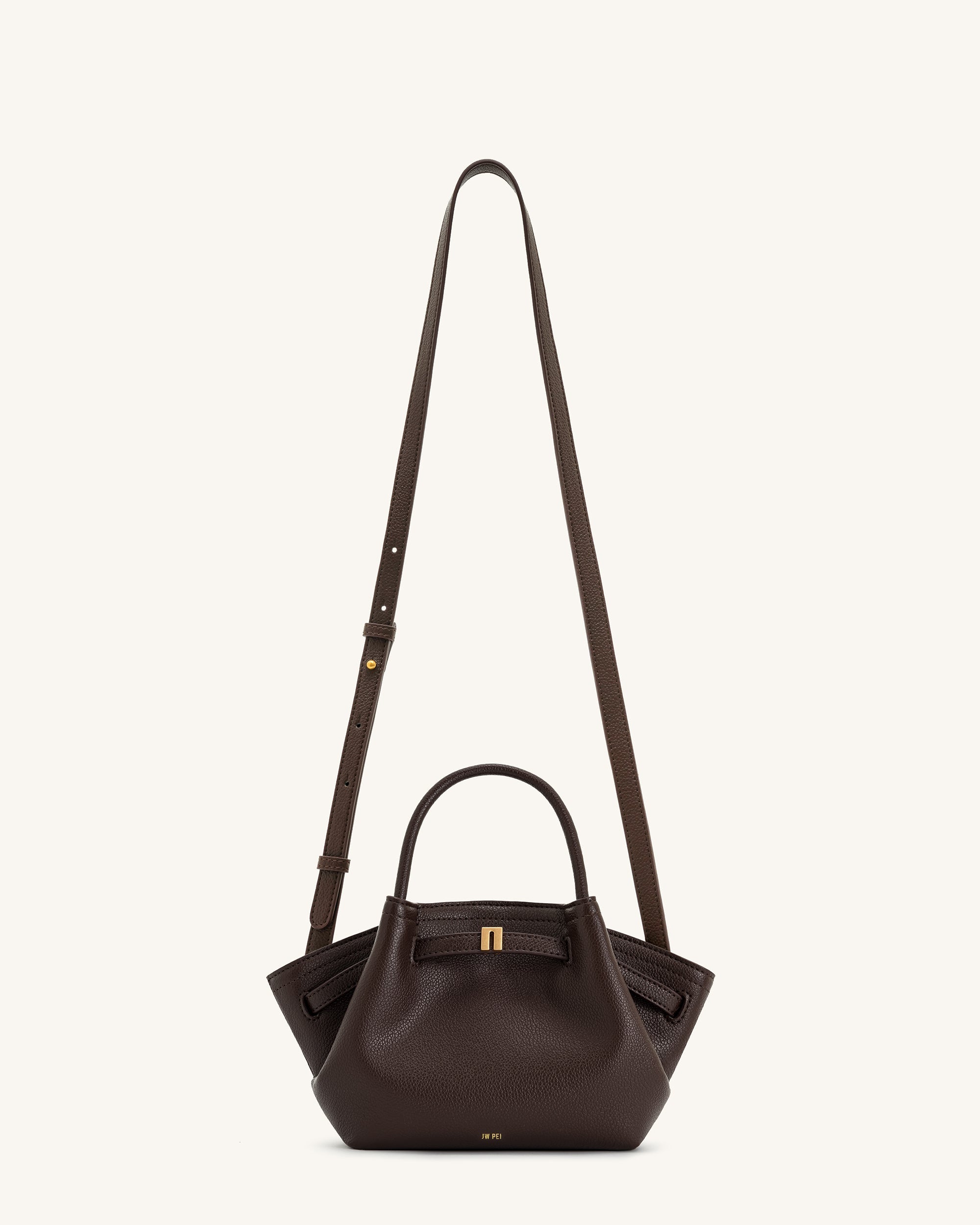 Hana Mini Tote Bag - Dark Brown - JW PEI LATAM