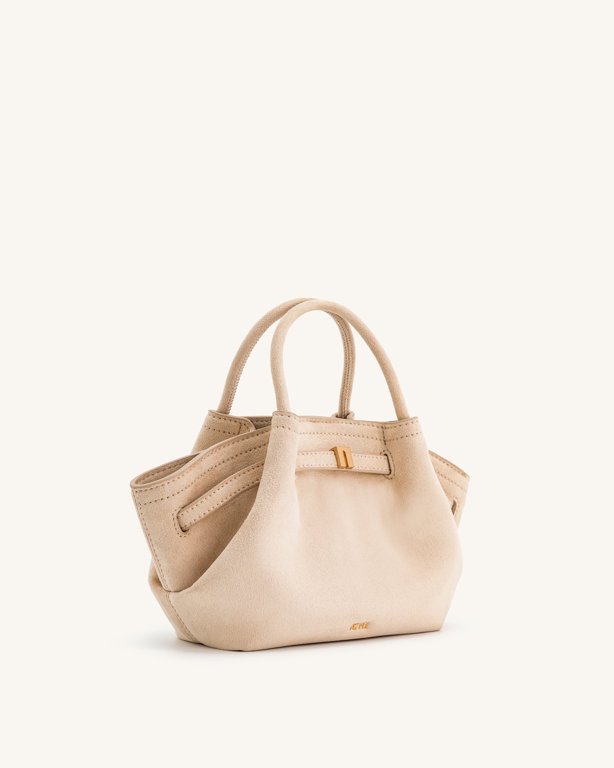 Hana Mini Faux Suede Tote Bag - Off White – JW PEI LATAM