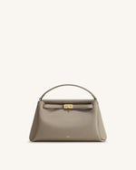 Carmen Top Handle Bag - Taupe