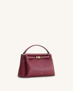 Carmen Top Handle Bag - Burgundy