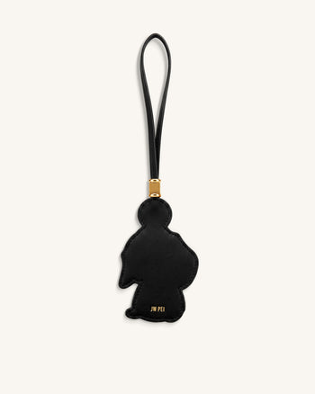 World Cup Dachshund Soccer Ball Bag Charm - Blue