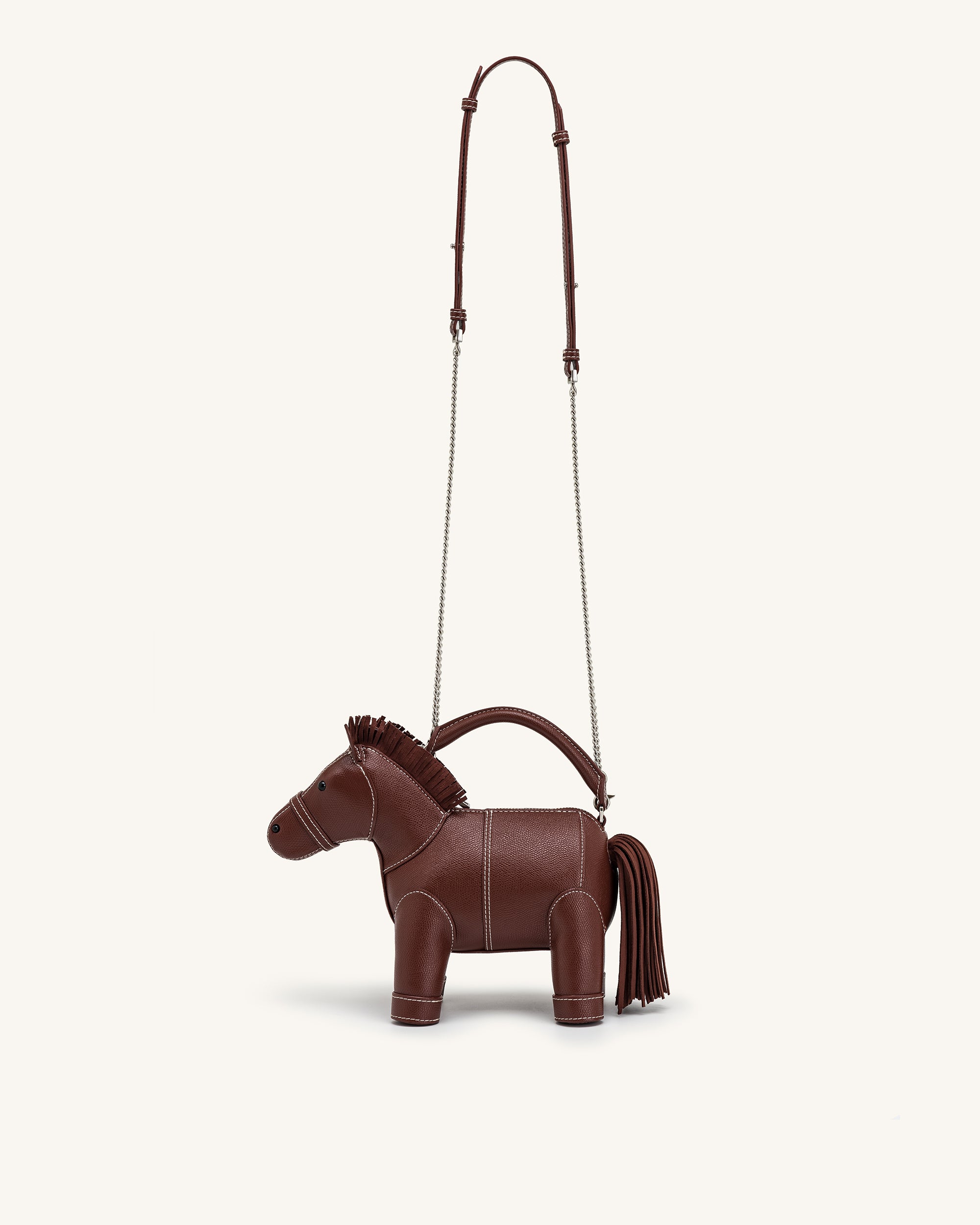 Harper Horse Top Handle Bag - Brown – JW PEI LATAM
