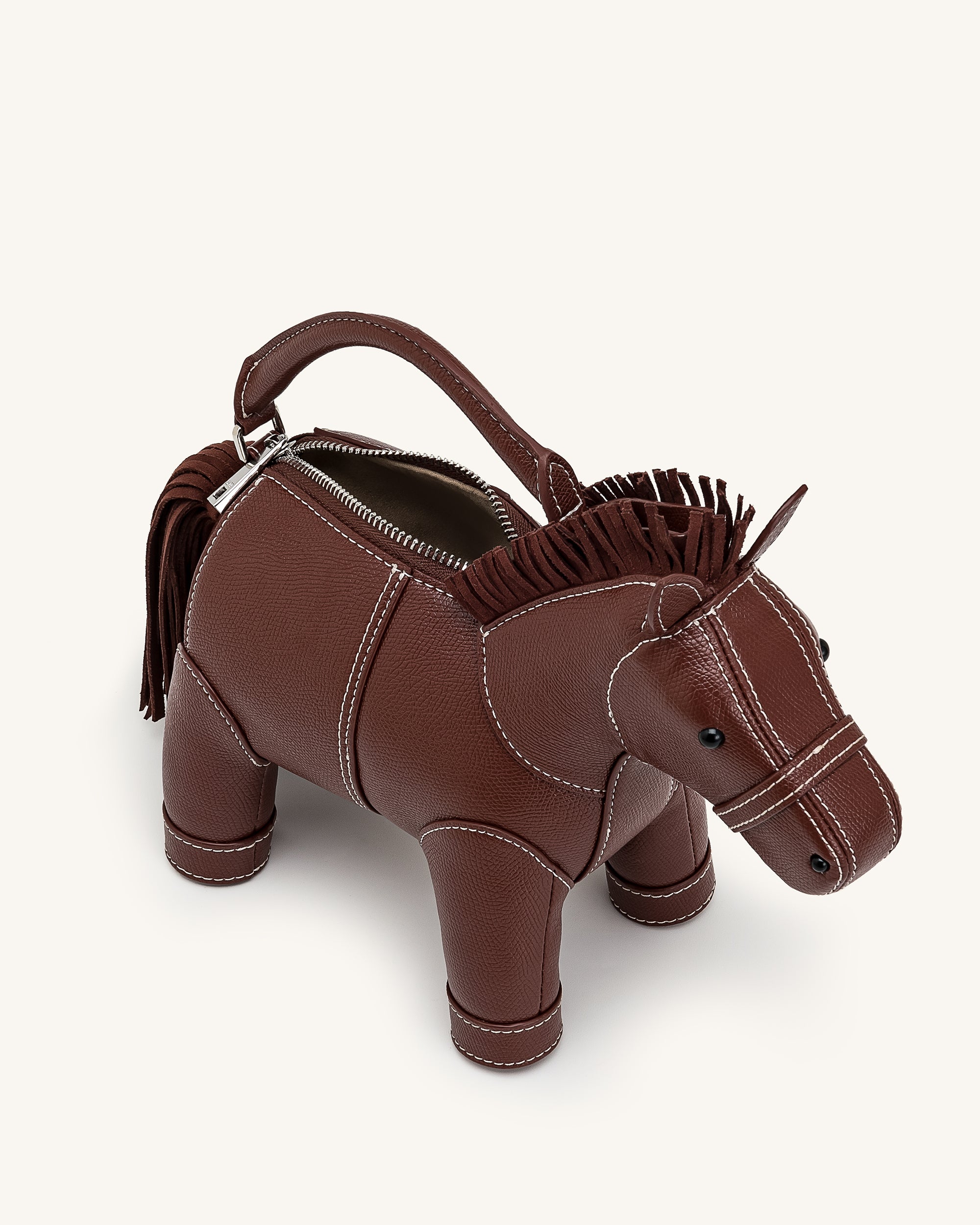 Harper Horse Top Handle Bag - Brown – JW PEI LATAM