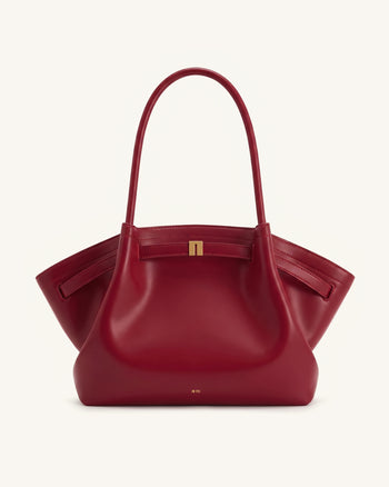 Hana Large Tote Bag - Claret