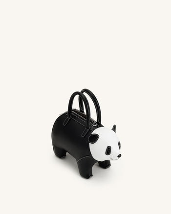 Adeline Panda Handbag - Black
