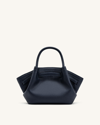 Hana Mini Tote Bag - Navy Blue