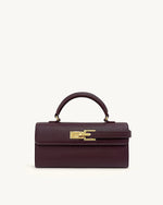Keyla Top Handle Bag - Deep Burgundy