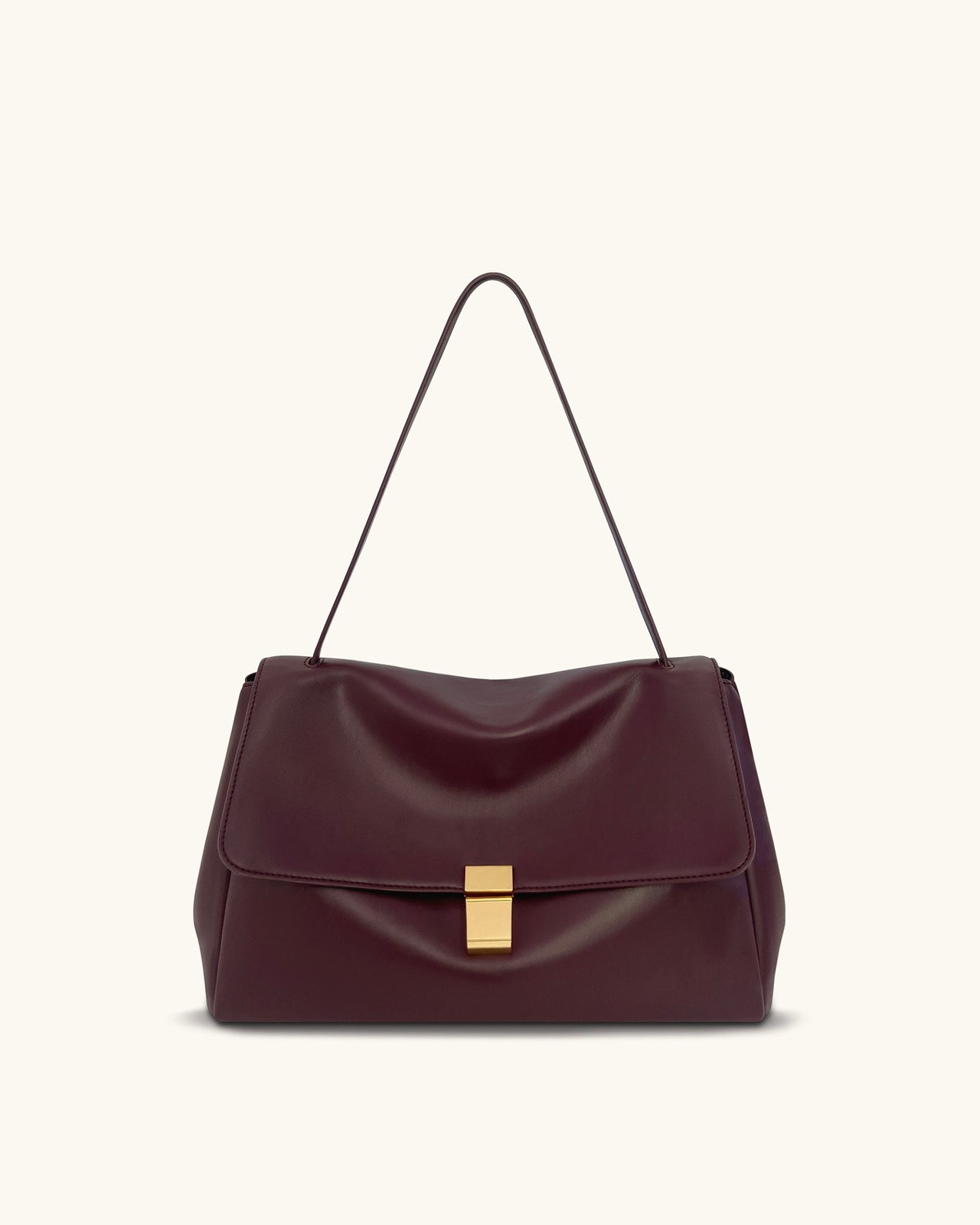 Hilary Shoulder Bag - Deep Burgundy