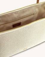 Nova Shoulder Bag - Brown Canvas