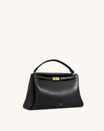 Carmen Top Handle Bag - Black