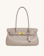 Yara Shoulder Bag - Gray Apricot