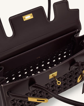 Yara Shoulder Bag - Dark Red