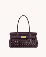 Yara Shoulder Bag - Dark Red