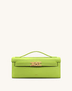 Bria Structured Top Handle Bag - Green