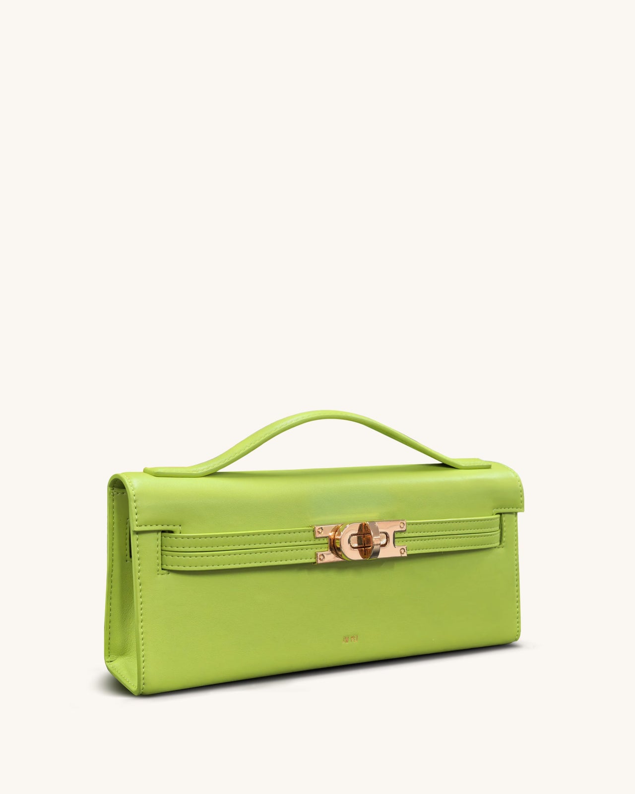 Bria Structured Top Handle Bag - Green