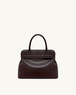 Mia Tote Bag - Dark Brown
