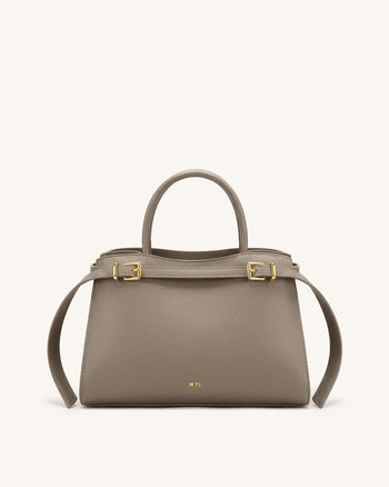 Ella Structured Tote - Taupe