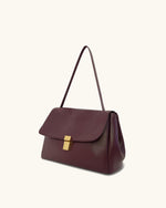 Hilary Shoulder Bag - Deep Burgundy
