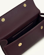 Keyla Top Handle Bag - Deep Burgundy