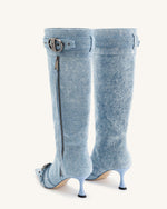 Nico Denim Boot - Blue