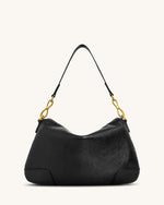 Jayla Charm Shoulder Bag - Black
