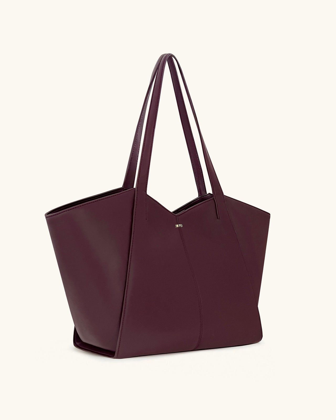 Kiana Large Capacity Tote Bag - Deep Claret