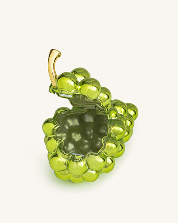 Eleanor Grapes Clutch - Green