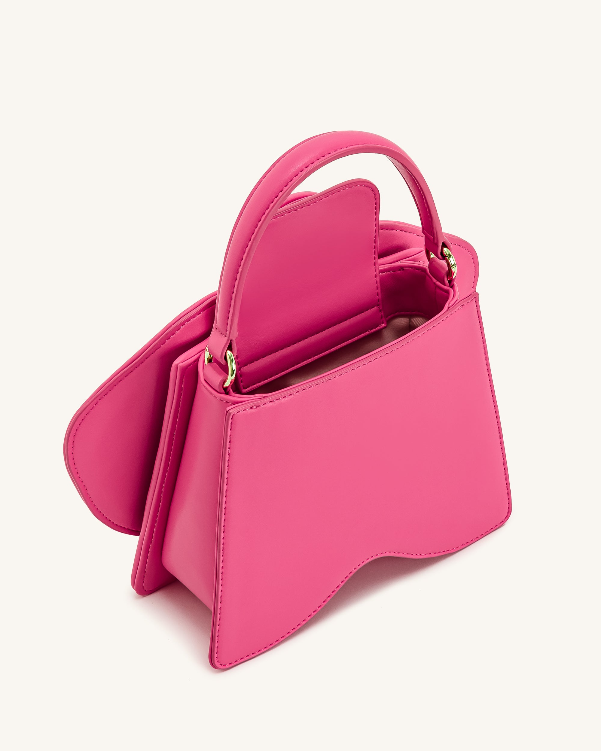 バッグ JW PEI Top Handbag Flora Orchid Shaped Top Handle Bag - Pink – JW PEI LATAM