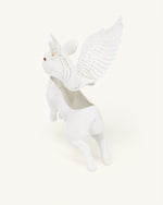 Flying Bunny Shaped Bag - White