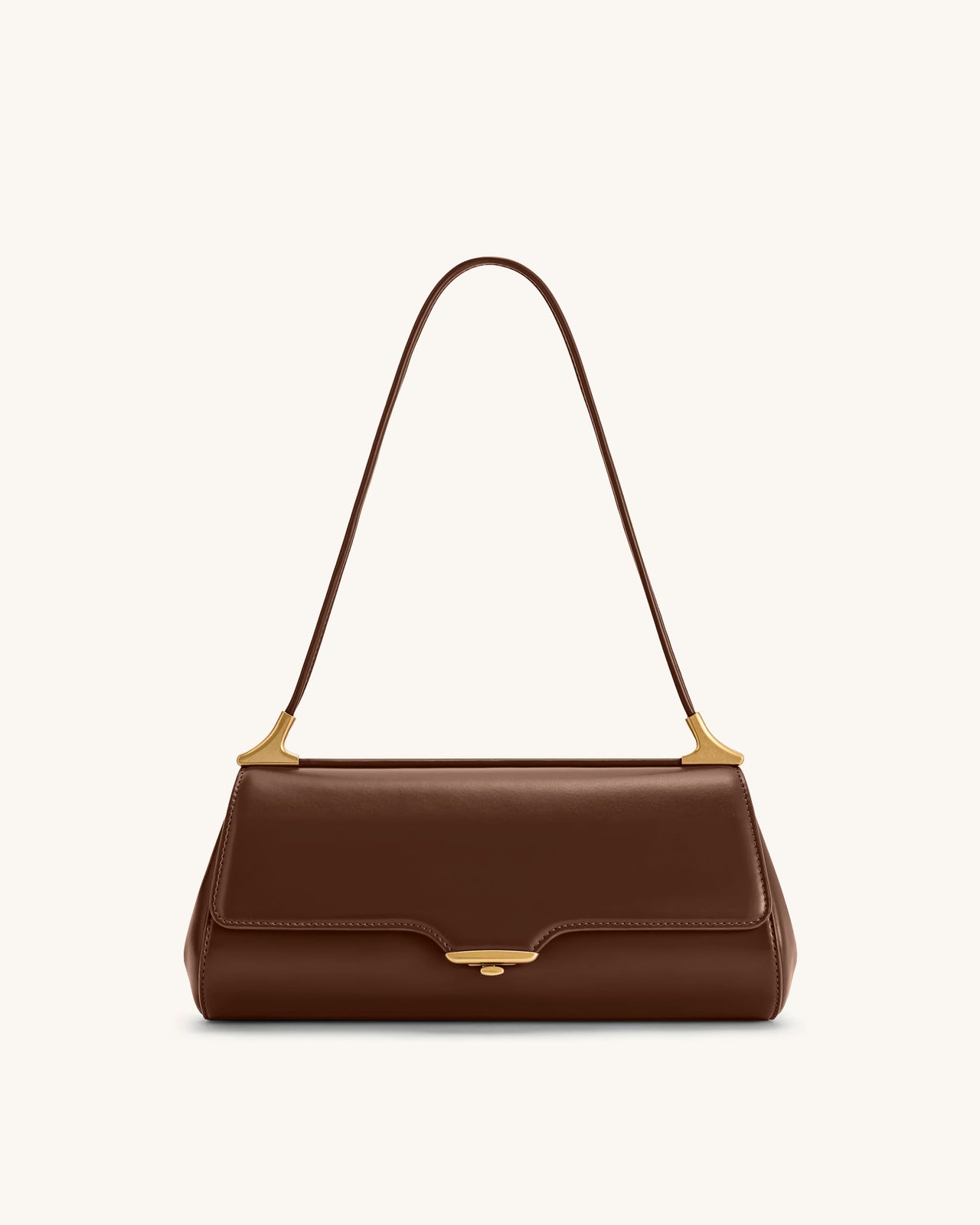 Eloise Shoulder Bag - Deep Brown