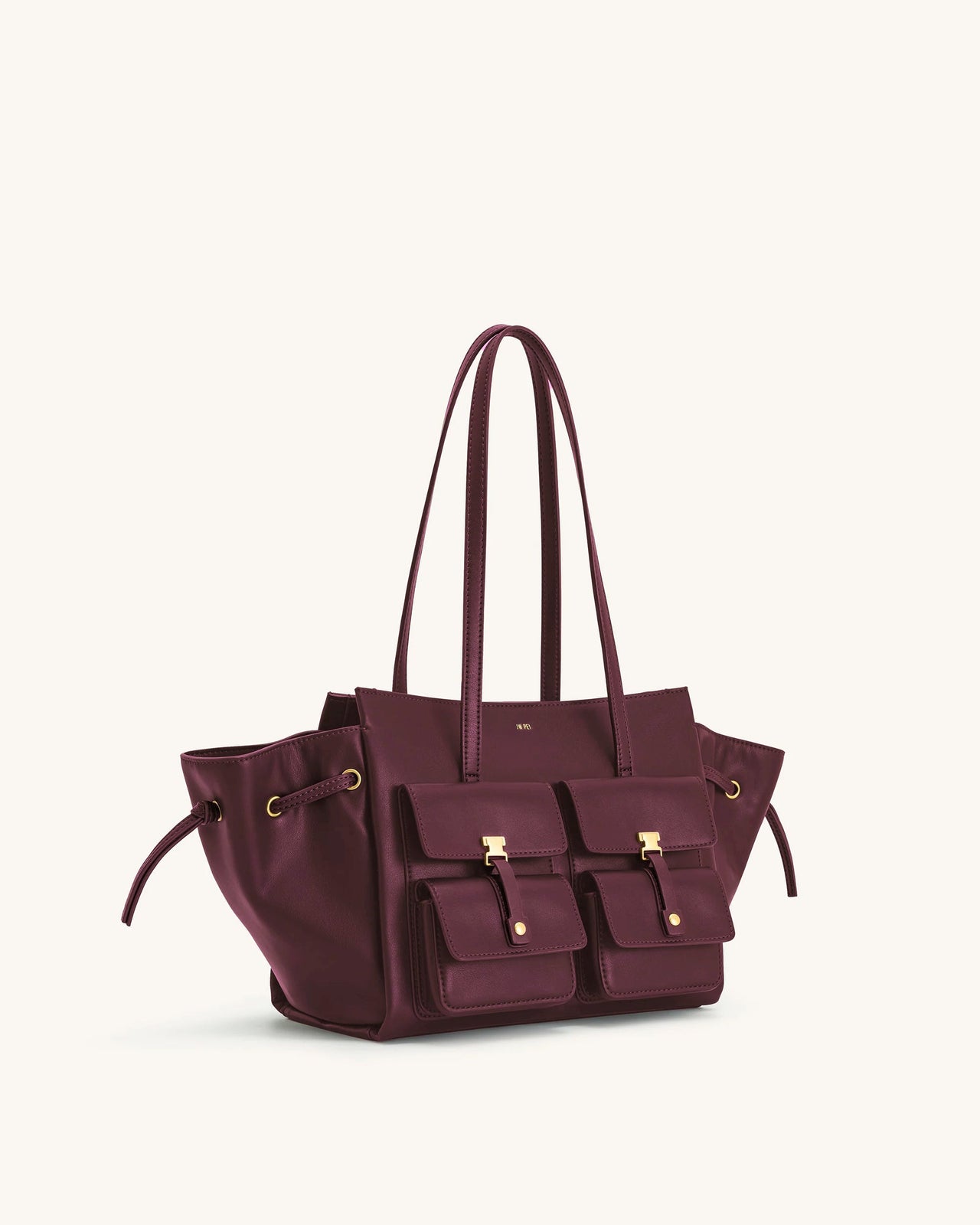 Linda Tote Bag - Deep Burgundy
