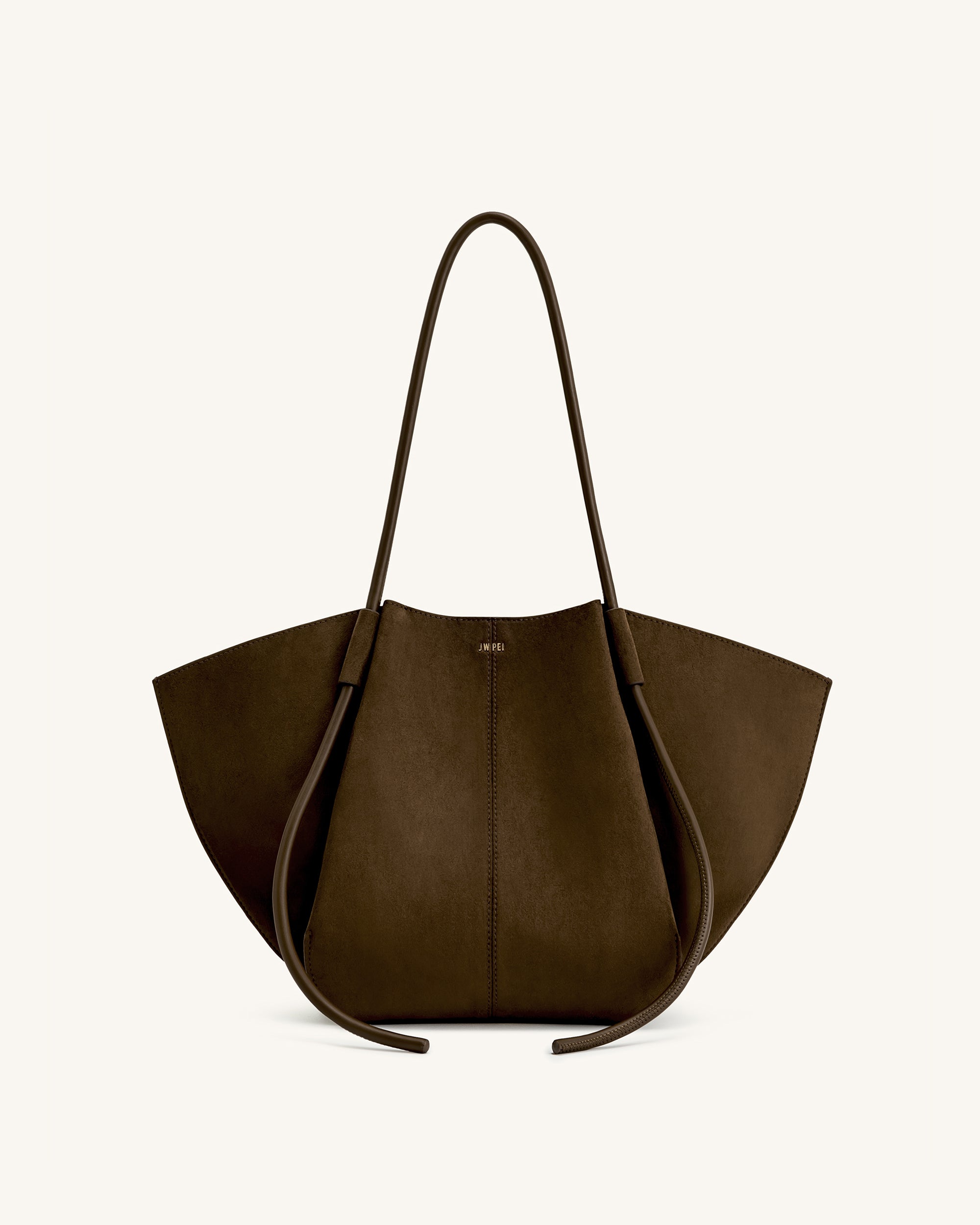 Nala Wide Tote Bag - Mocha Brown - JW PEI LATAM