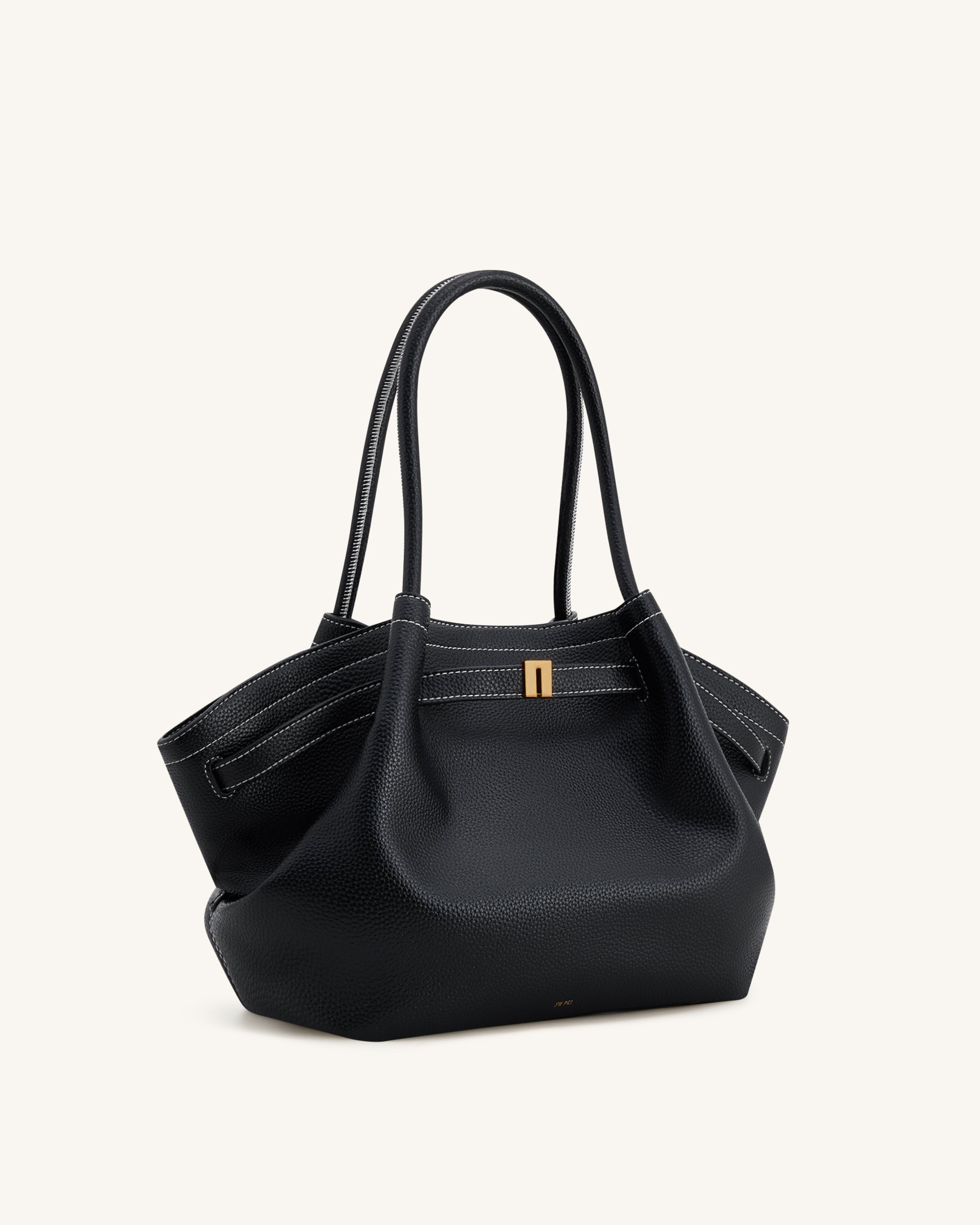 Hana Medium Tote Bag - Black - JW PEI LATAM