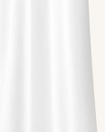 Liquid Satin Mermaid Maxi Skirt - White