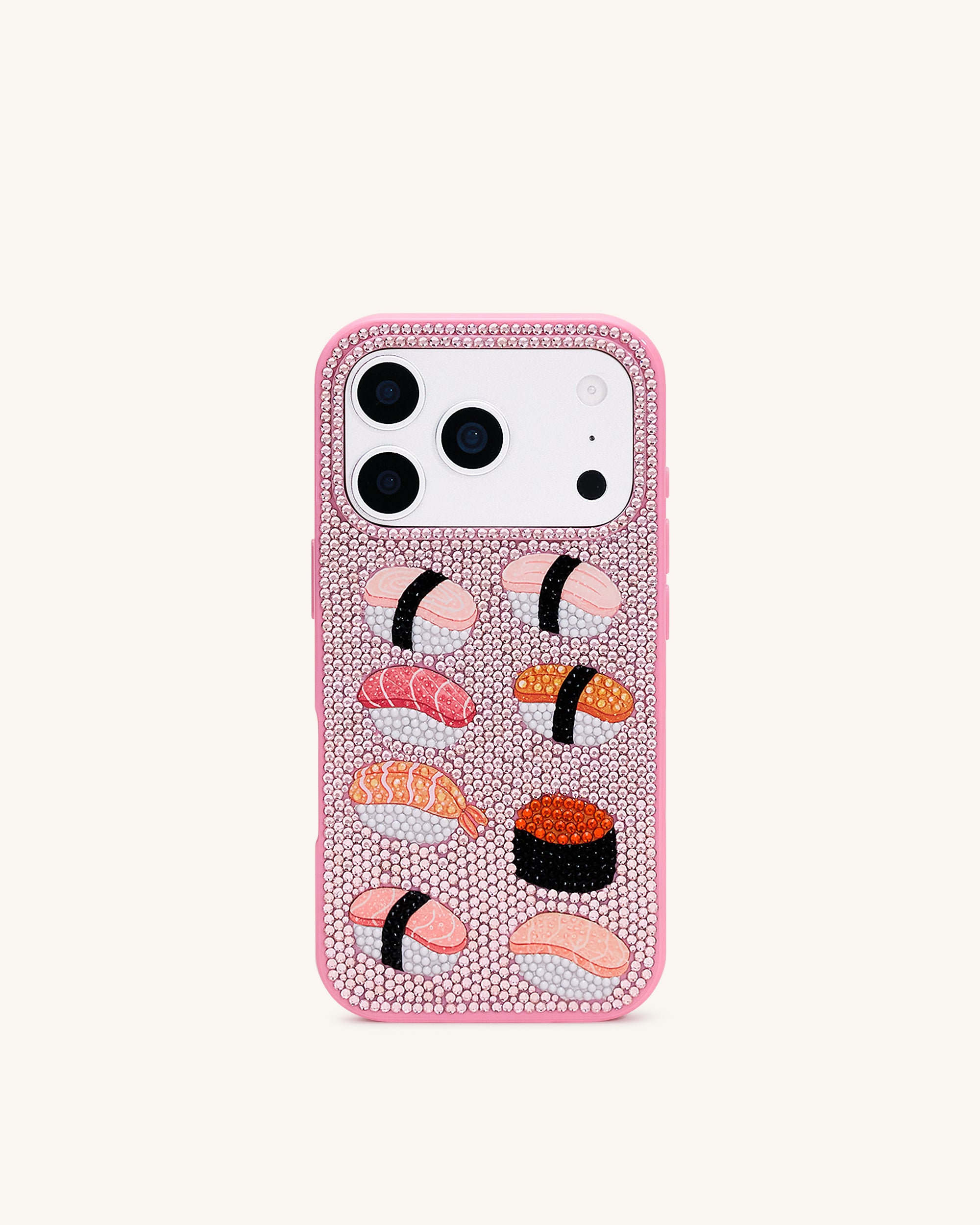 JW PEI 寿司 フォンケース iPhone17 Pro Max Sushi Phone Case - Multicolor Pink - JW PEI LATAM
