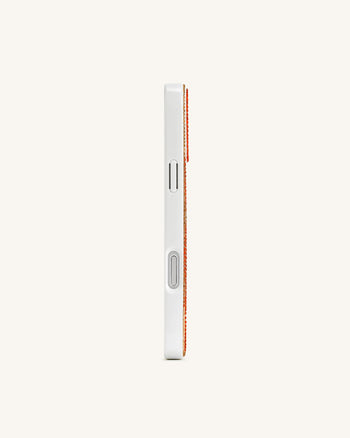 Orange Burst Bling Phone Case - Multicolor Orange
