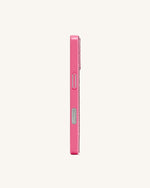 Don't Touch Me! iPhone Case - Multicolor Pink
