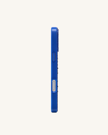 Christmas Tree Bling Phone Case - Cobalt Blue