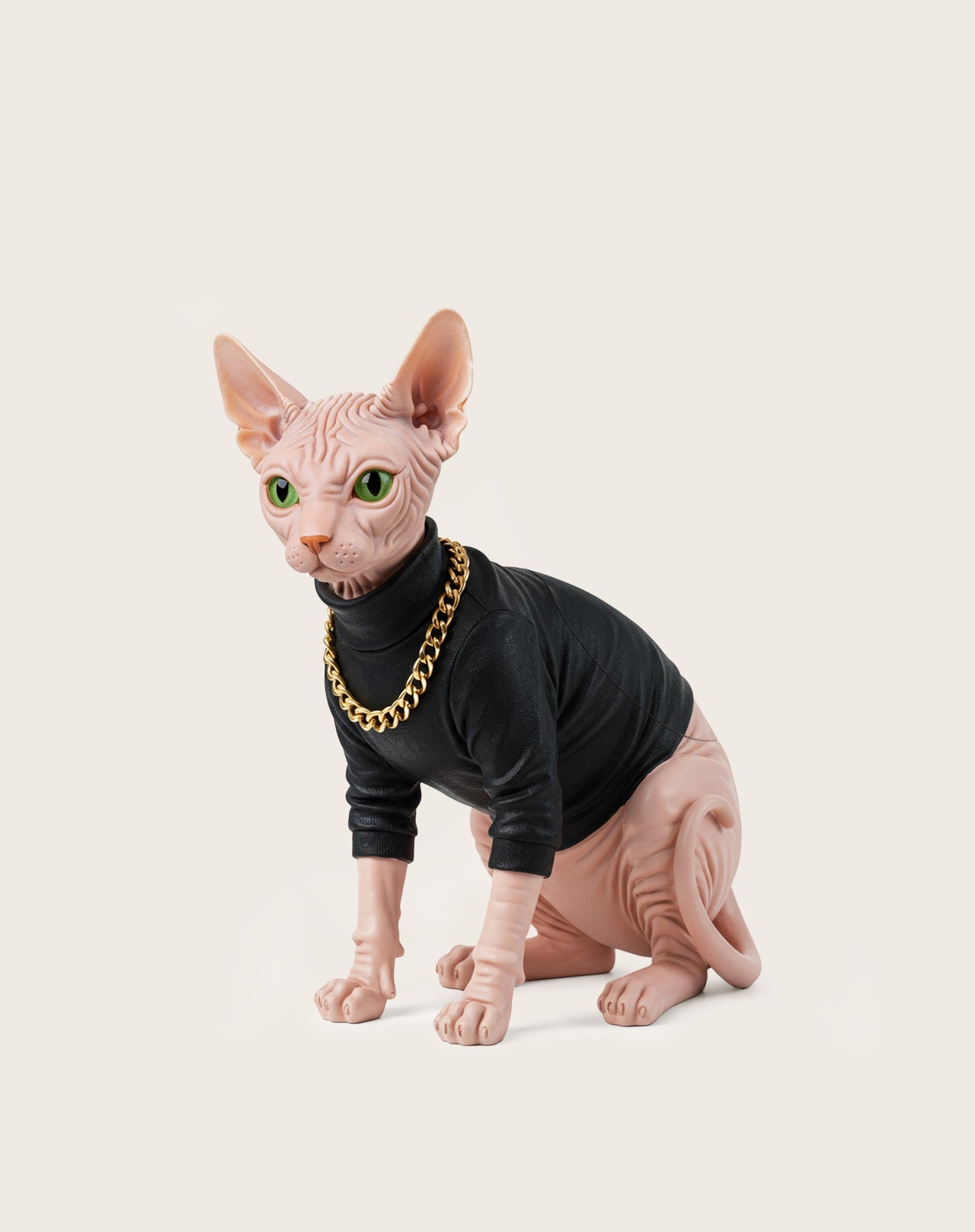Sadie Cat Clutch - Black/Pink