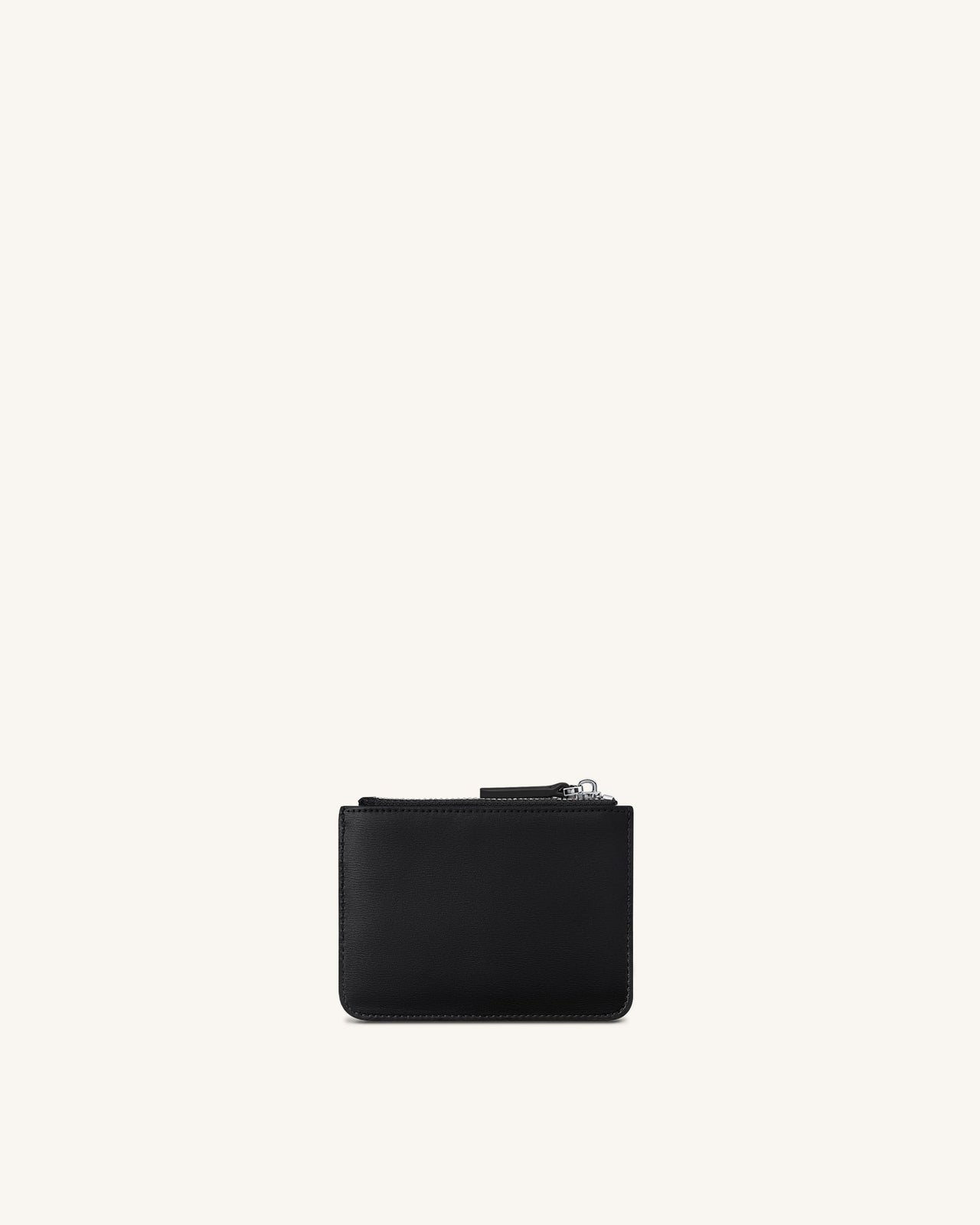 Seren Zipped Card Case - Black
