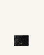 Woven Texture Card Holder - Black